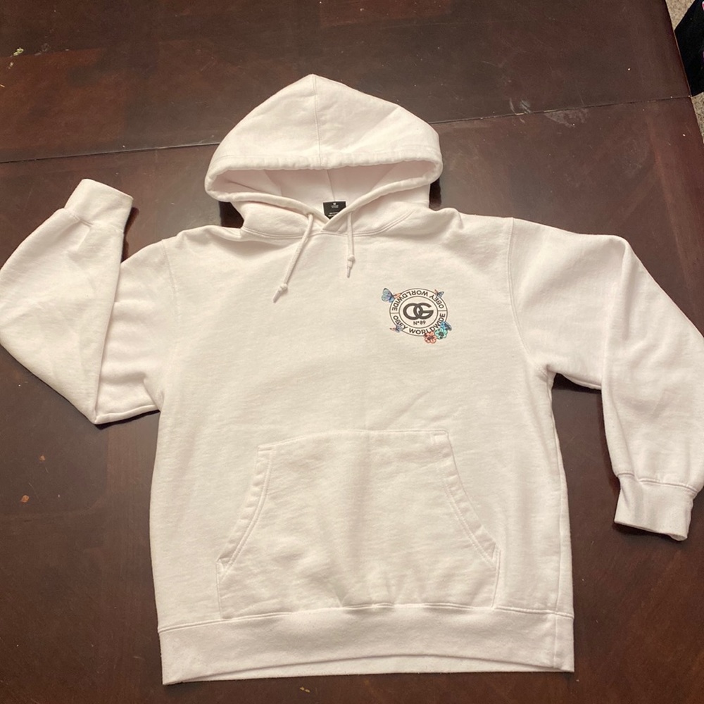 Obey medium white sweatshirt